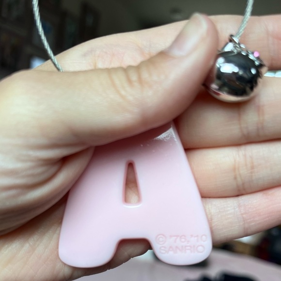 Brand New. Sanrio Hello Kitty letter A Keychain. - Picture 2 of 2